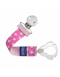 Chicco catenella portasucchietto Fashion Clip Rosa