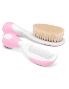 Chicco Spazzola e Pettine Baby Moments Rosa