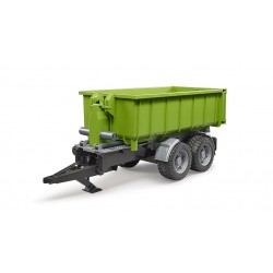 Rimorchio per Trattori con Container Ribaltabile