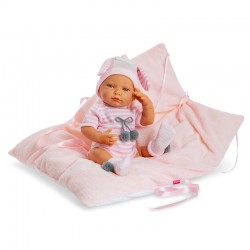 Bambola New Born Nino Toquilla Body Rayas 8101