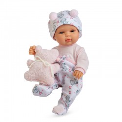 Bambola Baby Smile Pigiama Rosa 0497