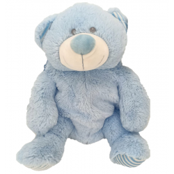 Zainetto Peluche Orsetto Celeste
