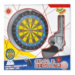 Pistola e Bersaglio Laser