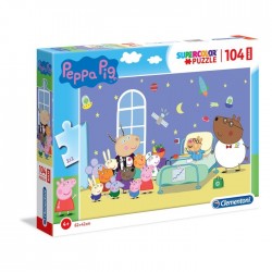 Clementoni Puzzle Peppa Pig 104 Pezzi Maxi