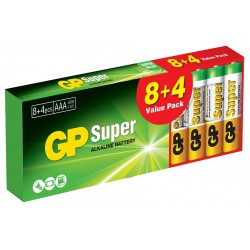 GP Super Pile Alcaline Mini Stilo AAA LR03 1,5V