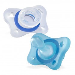 Chicco Gommottino PhysioForma 2-6m Silicone Bimbo 2pz