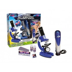 Set Scientifico Microscopio e Telescopio
